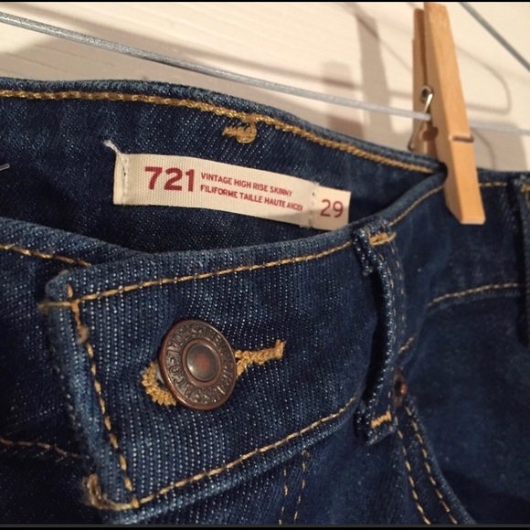 LEVI’S 721 Vintage High Rise Skinny - Picture 2 of 11